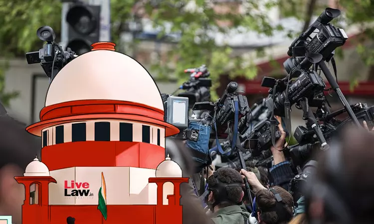 Have To Keep In Mind Freedom Of Speech : Supreme Court Dismisses PIL For Central Govt Authority To Regulate Media Have To Keep In Mind Freedom Of Speech : Supreme Court Dismisses PIL For Central Govt Authority To Regulate Media