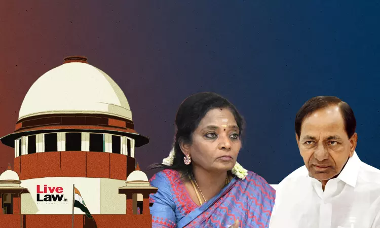 Governors Should Return Bills As Soon As Possible : Supreme Court Observes In Telangana Governments Plea Against Governor Governors Should Return Bills As Soon As Possible : Supreme Court Observes In Telangana Governments Plea Against Governor