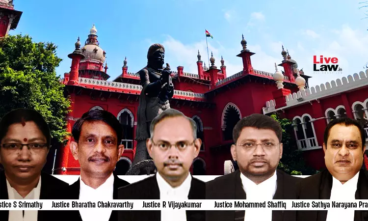 Five Additional Judges Of Madras High Court Made Permanent Five Additional Judges Of Madras High Court Made Permanent