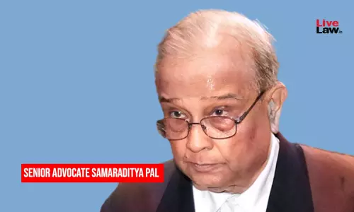 Senior Advocate Samaraditya Pal Passes Away