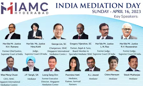 1st IAMC India Mediation Day [April 16]