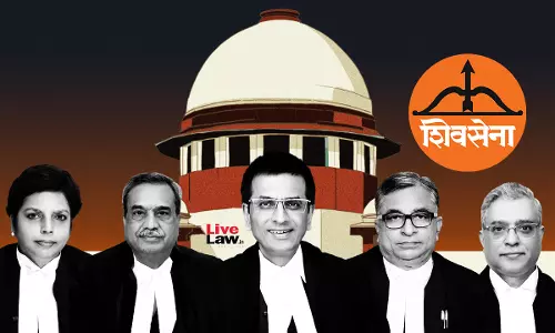 Shiv Sena Case : Supreme Court Refers Nabam Rebia Judgment To Larger Bench; Says It Is In Conflict With Kihoto Hollohan’ Judgment Shiv Sena Case : Supreme Court Refers Nabam Rebia Judgment To Larger Bench; Says It Is In Conflict With Kihoto Hollohan’ Judgment