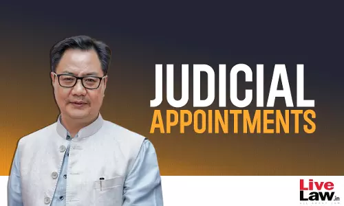 RAW Reports For Appointing Judges Sought Only In Extraordinary Circumstances Involving National Security: Law Ministry