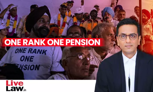 Sealed Cover Procedure Fundamentally Against Judicial Process, Want To End It : Supreme Court To Centre In OROP Case