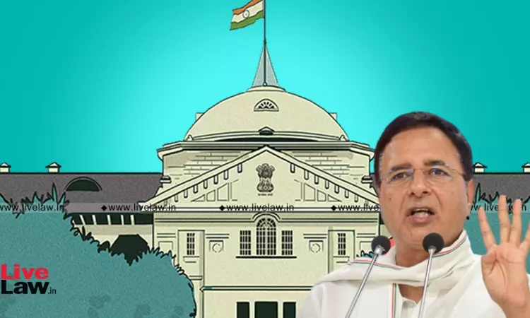 Public Property Damage Case: Provide Copy Of Legible Documents U/s 207 CrPC To MP Randeep Surjewala: Allahabad HC To Trial Court Public Property Damage Case: Provide Copy Of Legible Documents U/s 207 CrPC To MP Randeep Surjewala: Allahabad HC To Trial Court