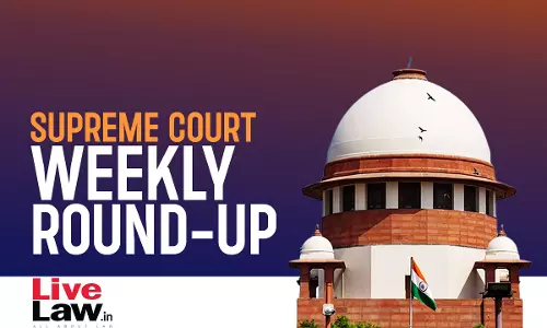 Supreme Court Weekly Round-Up (20-26th Nov)