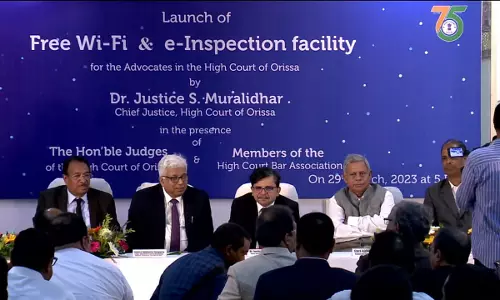 Orissa High Court Launches Free Wi-Fi, E-Inspection Facility For Advocates