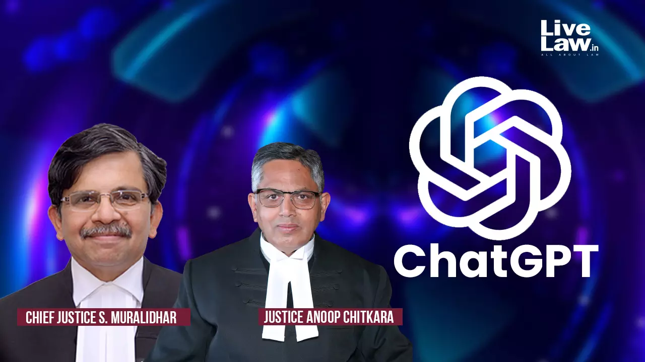 Orissa High Court CJ Muralidhar Lauds Justice Anoop Chitkara Of Punjab & Haryana HC For Using ChatGPT While Writing Bail Order Orissa High Court CJ Muralidhar Lauds Justice Anoop Chitkara Of Punjab & Haryana HC For Using ChatGPT While Writing Bail Order
