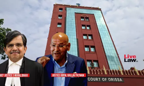 “I Hope Chief Justice Muralidhar Will Be Elevated To Supreme Court Soon”: Former CJI Justice GB Patnaik “I Hope Chief Justice Muralidhar Will Be Elevated To Supreme Court Soon”: Former CJI Justice GB Patnaik