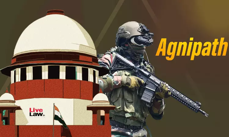 BREAKING| Supreme Court Dismisses Plea To Complete Previous Recruitment Processes To Army & Air Force Which Were Cancelled After Agnipath Scheme BREAKING| Supreme Court Dismisses Plea To Complete Previous Recruitment Processes To Army & Air Force Which Were Cancelled After Agnipath Scheme