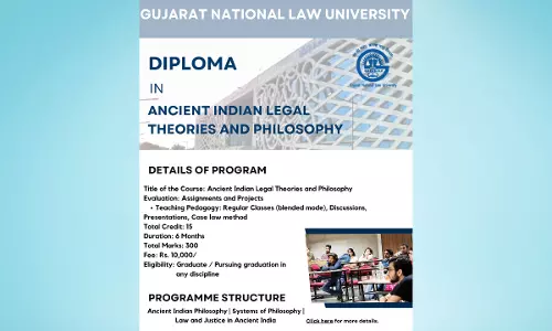 GNLU Diploma In Ancient Indian Legal Theories And Philosophy