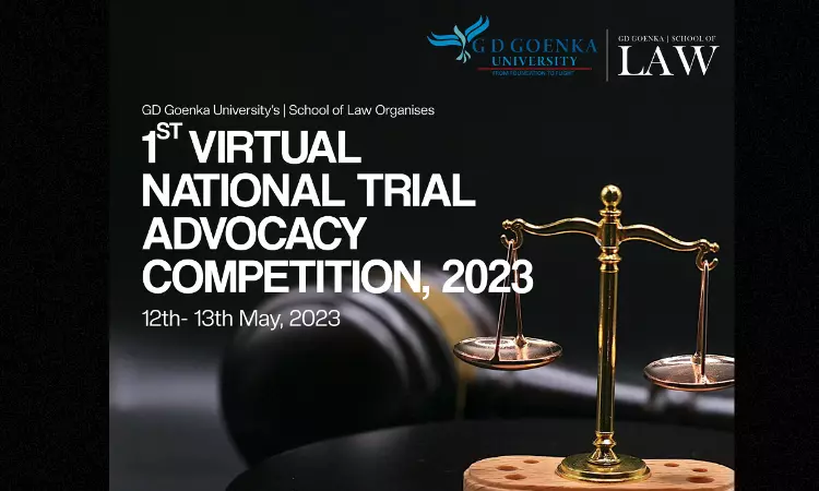 GD Goenka University, School Of Law Is Organizing 1st Virtual National Trial Advocacy Competition [12th -13th May]