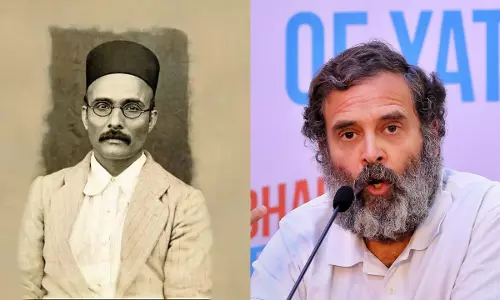 VD Savarkars Kin Files Defamation Complaint Against Rahul Gandhi In Pune Court Over His Alleged Remarks Made In London VD Savarkars Kin Files Defamation Complaint Against Rahul Gandhi In Pune Court Over His Alleged Remarks Made In London