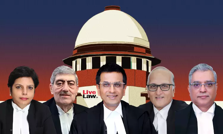BREAKING | Same-Sex Marriage Recognition : Supreme Court Notifies Composition Of 5-Judge Bench Hearing Marriage Equality Petitions BREAKING | Same-Sex Marriage Recognition : Supreme Court Notifies Composition Of 5-Judge Bench Hearing Marriage Equality Petitions