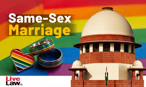 Same Sex Marriage | Will Not Deal With Marriage Equality In Personal Laws Now: Supreme Court