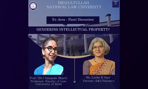 HNLU: Panel Discussion On ‘Gendering Intellectual Property?’[April 26th]