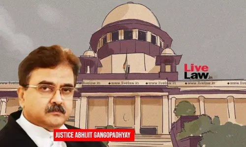 Judicial Discipline : Supreme Court Stays Calcutta HC Judge Justice Abhijit Gangopadhyays Direction To SC Secretary General