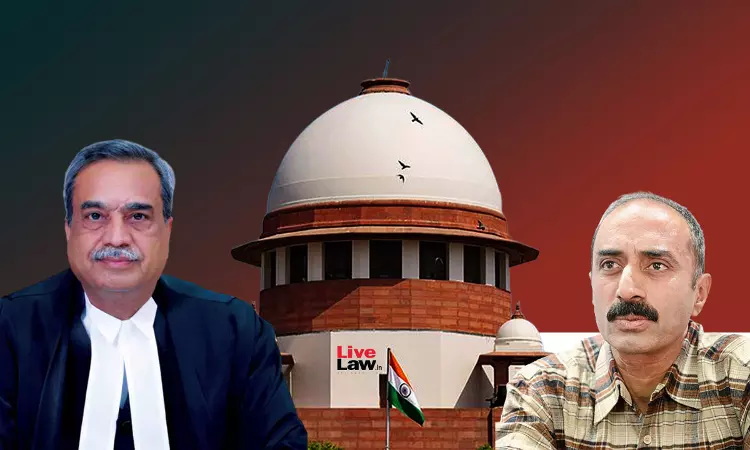 Supreme Court Reserves Order On Sanjiv Bhatts Plea Seeking Recusal Of Justice MR Shah From Hearing His Case