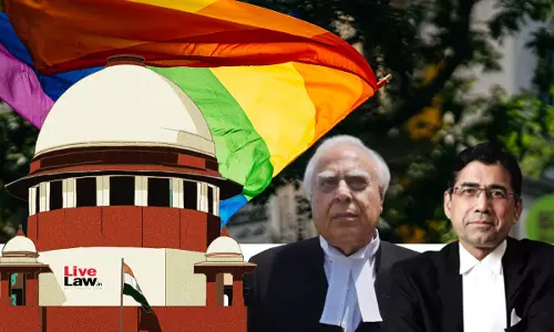 Marriage Equality Case | Senior Advocates Kapil Sibal & Arvind Datar Oppose Supreme Court Giving Legal Recognition For Same-Sex Marriages Marriage Equality Case | Senior Advocates Kapil Sibal & Arvind Datar Oppose Supreme Court Giving Legal Recognition For Same-Sex Marriages