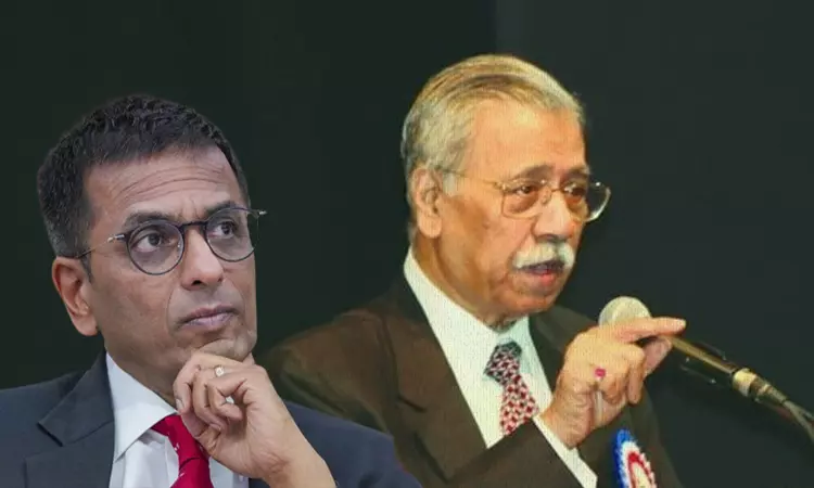 In Tribute Speech, CJI DY Chandrachud Reveals How Former CJI AM Ahmadi Encouraged Him To Accept Judgeship