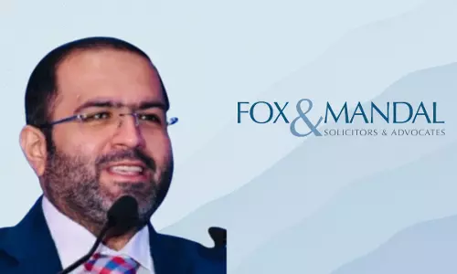 Kunal Vajani Takes On The Role Of Joint Managing Partner At Fox & Mandal