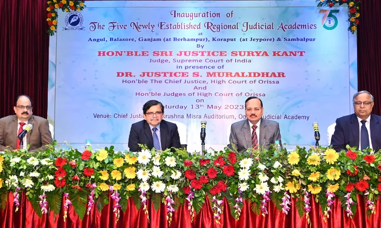 Supreme Court Judge Justice Surya Kant Inaugurates Regional Judicial Academies At Five Different Districts Of Odisha Supreme Court Judge Justice Surya Kant Inaugurates Regional Judicial Academies At Five Different Districts Of Odisha
