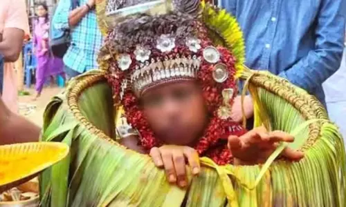 Plea In Kerala High Court Seeks Ban On Children Performing Thee Chamundi Theyyam Ritual Dance Plea In Kerala High Court Seeks Ban On Children Performing Thee Chamundi Theyyam Ritual Dance