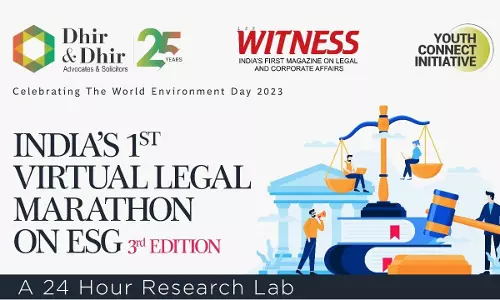 Last 24 Hours to Register for India’s 1st Virtual Legal Marathon on ESG - 3rd Edition - A 24 Hour Research Lab