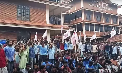 Kerala Student Suicide: Amal Jyothi College Moves High Court Seeking Protection Amidst Protests By Student Political Organizations