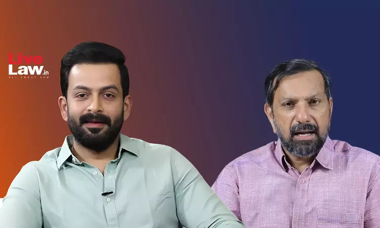Kerala Court Prevents Marunadan Malayali From Publishing Defamatory Content Against Actor Prithviraj Kerala Court Prevents Marunadan Malayali From Publishing Defamatory Content Against Actor Prithviraj