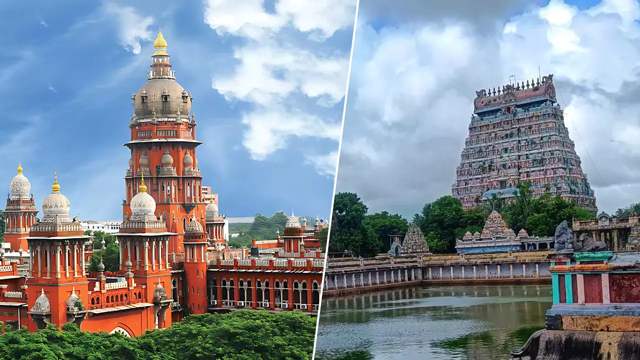 Chidambaram Temple Row: Plea In Madras High Court Challenges Government Order Allowing Devotees To Climb Kanakasabhai Mandapam