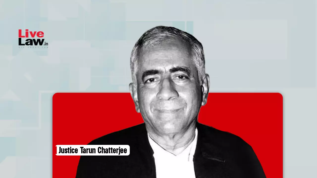 Calcutta High Court Holds Full-Court Obituary Reference In Memory Of Justice Tarun Chatterjee Calcutta High Court Holds Full-Court Obituary Reference In Memory Of Justice Tarun Chatterjee