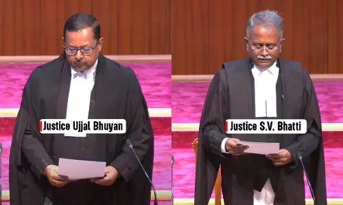 BREAKING| Justices Ujjal Bhuyan & SV Bhatti Take Oath As Supreme Court Judges; SC Strength Rises To 32 BREAKING| Justices Ujjal Bhuyan & SV Bhatti Take Oath As Supreme Court Judges; SC Strength Rises To 32