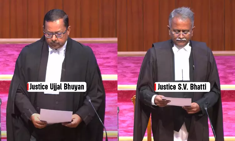 BREAKING| Justices Ujjal Bhuyan & SV Bhatti Take Oath As Supreme Court Judges; SC Strength Rises To 32 BREAKING| Justices Ujjal Bhuyan & SV Bhatti Take Oath As Supreme Court Judges; SC Strength Rises To 32