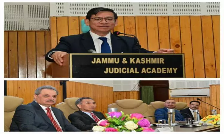 Jammu & Kashmir High Court CJ Inaugurates 40-Hrs Mediation Training Program For Advocates Jammu & Kashmir High Court CJ Inaugurates 40-Hrs Mediation Training Program For Advocates