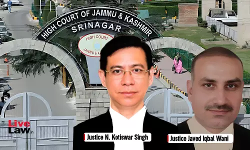 Jammu & Kashmir High Court Declines Contempt Action Against SSB Chairman Citing UT Admins Decision Withdrawing Posts After Reorganisation
