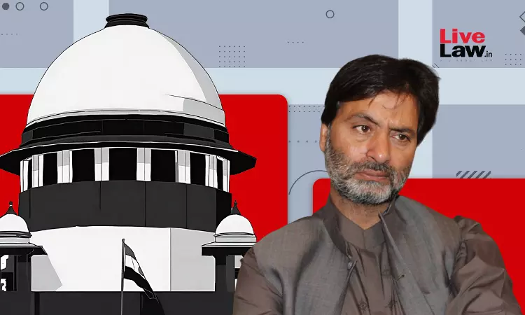 Supreme Court Judges Shocked To See Kashmiri Separatist Leader Yasin Malik, Who Is Serving Life Sentence In Tihar, Appear Before Them In Person Supreme Court Judges Shocked To See Kashmiri Separatist Leader Yasin Malik, Who Is Serving Life Sentence In Tihar, Appear Before Them In Person
