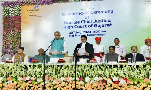 Justice Sunita Agarwal Sworn In As Chief Justice Of Gujarat High Court Justice Sunita Agarwal Sworn In As Chief Justice Of Gujarat High Court