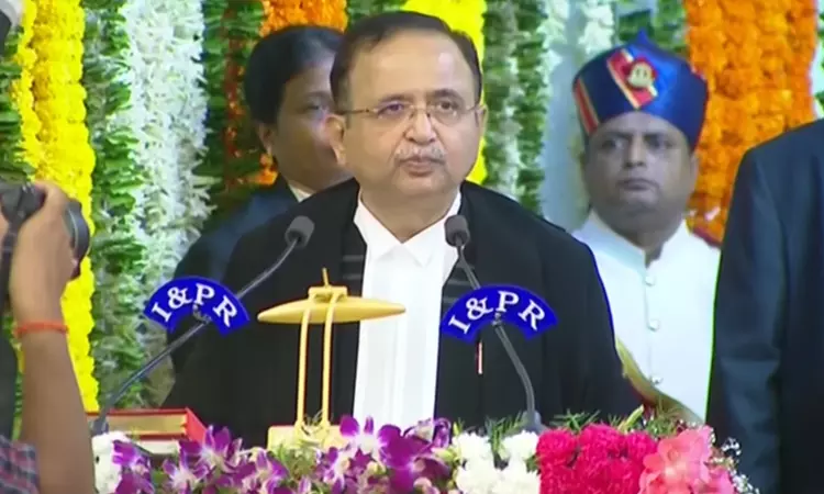 Justice Alok Aradhe Sworn In As Chief Justice of Telangana High Court