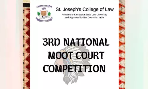 3rd National Moot Court Competition By St. Joseph’s College of Law [11th To 13th August] [Register By 30th July]