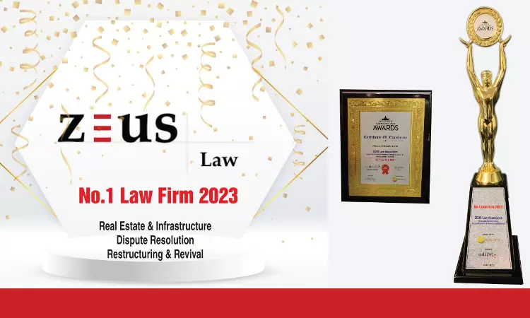ZEUS Law Associates Triumphs With Real Estate & Business Excellence Award 2023