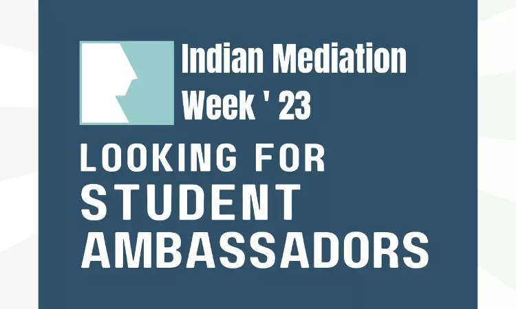 Indian Mediation Week: Campaign Through The Mediation Awareness Program Initiative By SAMA  [Apply Now]