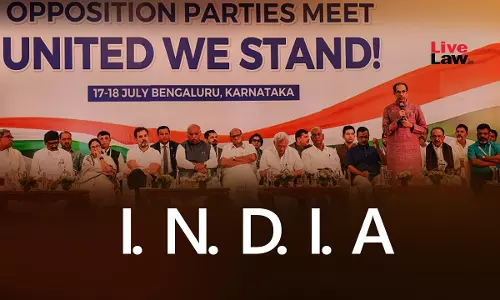 Politically Motivated: Indian National Congress Opposes PIL Against Use Of Acronym INDIA Before Delhi High Court