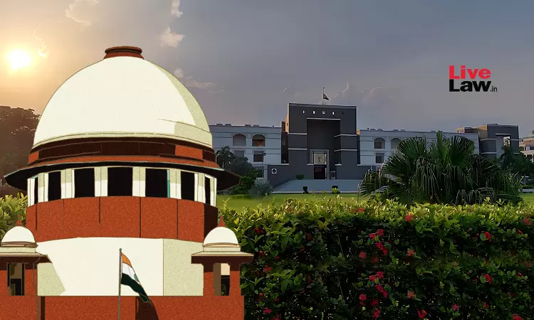 Supreme Court Surprised By Gujarat HC Granting Bail To Murder Accused Based On Settlement With Victims Son; Chastises State For Not Challenging Order Supreme Court Surprised By Gujarat HC Granting Bail To Murder Accused Based On Settlement With Victims Son; Chastises State For Not Challenging Order