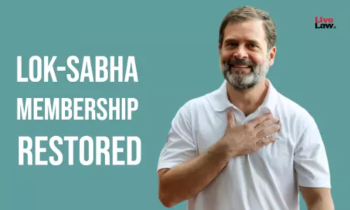 Lok Sabha Restores Rahul Gandhis Membership After Supreme Courts Order Staying Conviction In Modi-Thieves Defamation Case