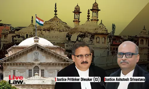 Allahabad High Court Dismisses As Withdrawn PIL Seeking Sealing Of Gyanvapi Mosque Premises, Ban On Entry Of Non-Hindus