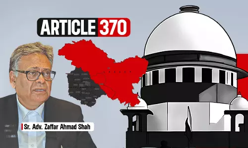 Article 370 Case | J&K Retained Autonomy, It Signed IoA To Shake Hands With India, Not To Embrace It Fully :  Zaffar Shah To Supreme Court [Day 5]