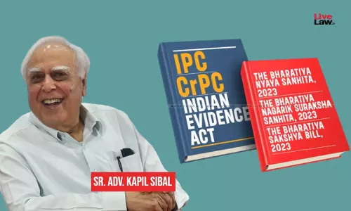 Bharatiya Nyaya Sanhita Bill Allows Using Draconian Police Powers For Political Ends: Kapil Sibal Bharatiya Nyaya Sanhita Bill Allows Using Draconian Police Powers For Political Ends: Kapil Sibal