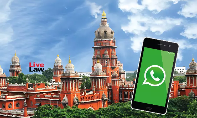 Reacting With Thumbs Up Emoji To WhatsApp Message Informing Of Murder Does Not Amount To Celebrating The Murder: Madras High Court Reacting With Thumbs Up Emoji To WhatsApp Message Informing Of Murder Does Not Amount To Celebrating The Murder: Madras High Court