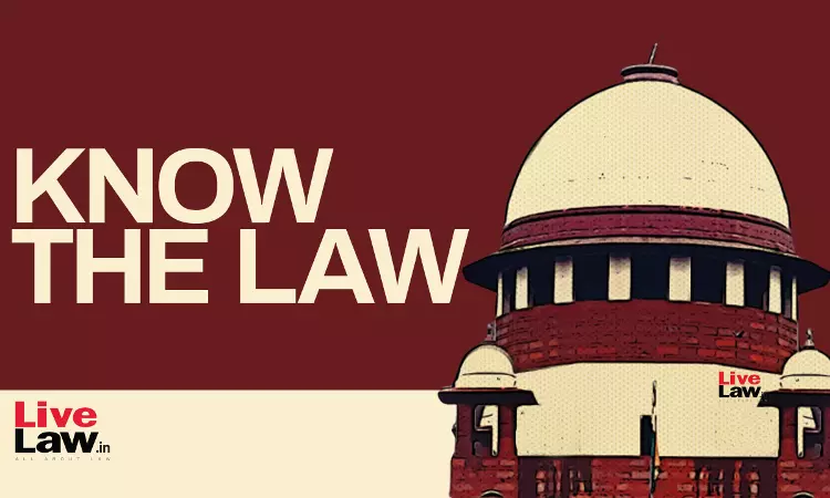 Quashing Of FIR : Recent Supreme Court Judgments Lay Down Novel Approach Quashing Of FIR : Recent Supreme Court Judgments Lay Down Novel Approach